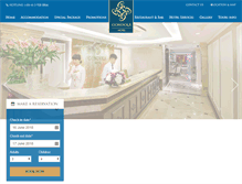 Tablet Screenshot of gondolahotel.com.vn